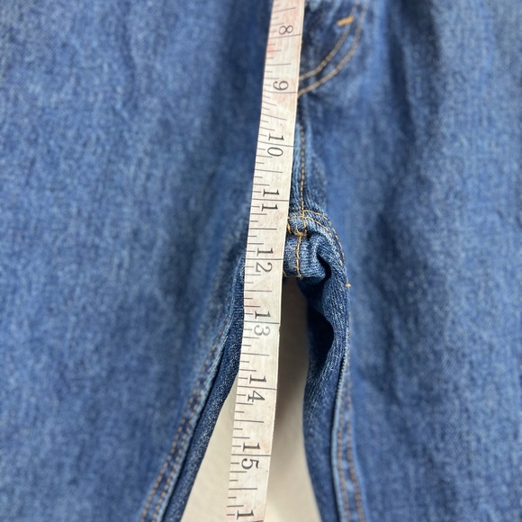 Levi's 505 Regular Straight Blue Jeans Classic Style Size 33x30 NEW - Picture 7 of 11